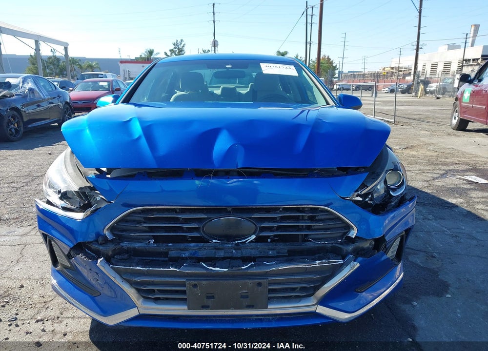 2018 HYUNDAI SONATA SE VIN: 5NPE24AFXJH608512