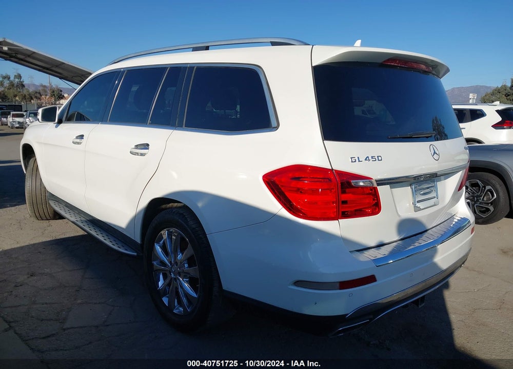 2013 MERCEDES-BENZ GL 450 4MATIC VIN: 4JGDF7CE1DA262752