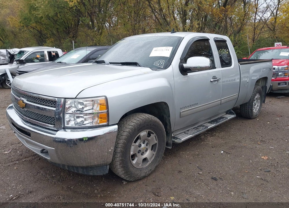 2012 CHEVROLET SILVERADO 1500 LT VIN: 1GCRKSE78CZ288708