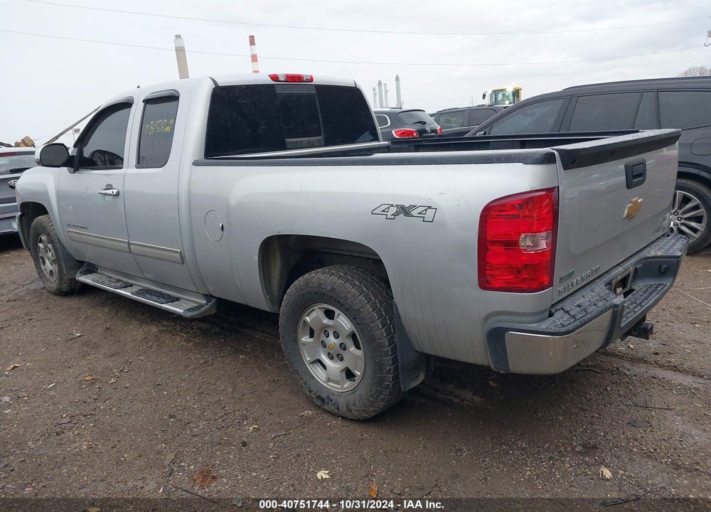 2012 CHEVROLET SILVERADO 1500 LT VIN: 1GCRKSE78CZ288708
