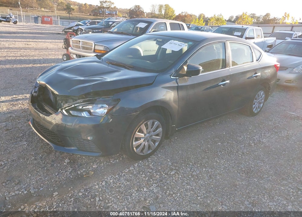 2016 NISSAN SENTRA SV VIN: 3N1AB7AP6GL663172