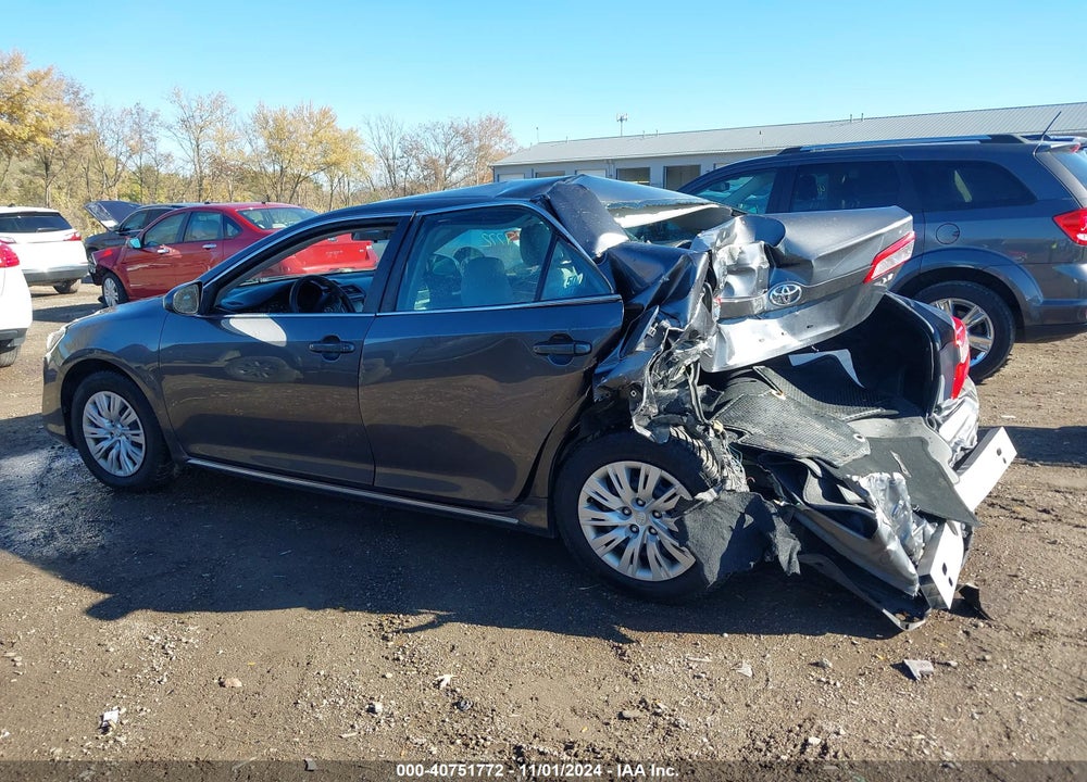 2012 TOYOTA CAMRY LE VIN: 4T4BF1FK9CR271644