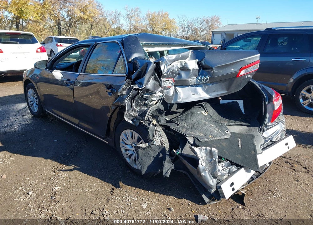 2012 TOYOTA CAMRY LE VIN: 4T4BF1FK9CR271644
