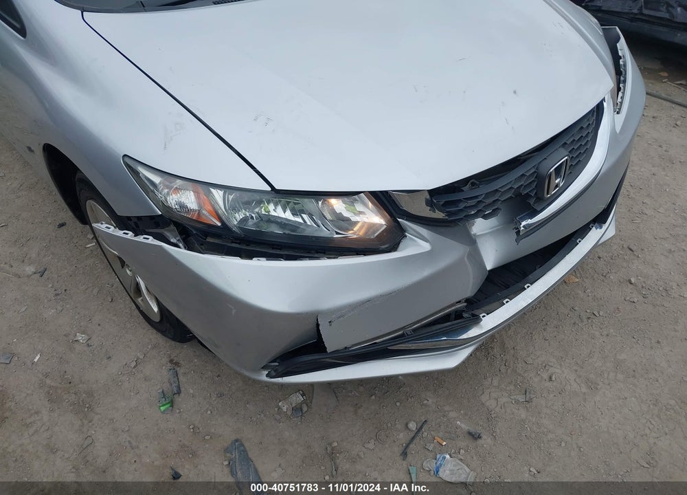 2013 HONDA CIVIC LX VIN: 19XFB2F54DE243052