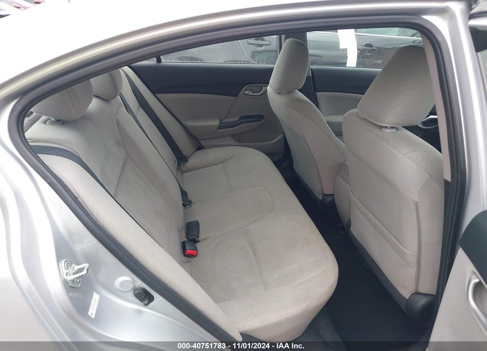 2013 HONDA CIVIC LX VIN: 19XFB2F54DE243052