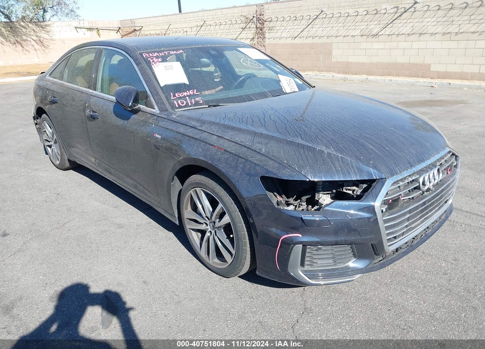 2019 AUDI A6 55 PREMIUM VIN: WAUL2BF28KN054757