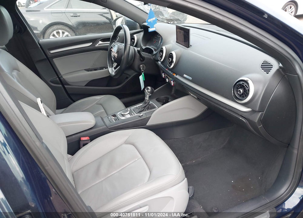 2017 AUDI A3 2.0T PREMIUM VIN: WAUAUHFF0H1073178