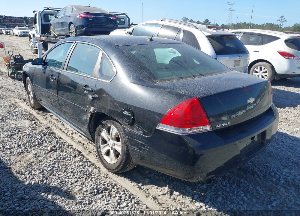 2013 CHEVROLET IMPALA LS VIN: 2G1WF5E33D1150938