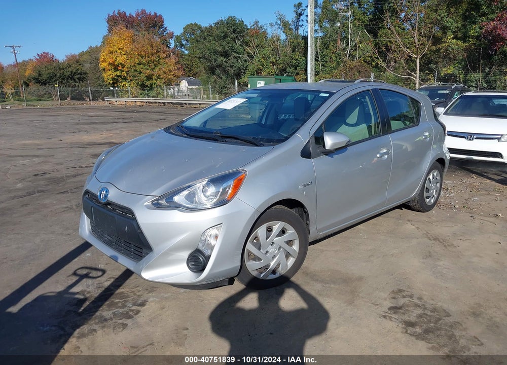 2015 TOYOTA PRIUS C ONE VIN: JTDKDTB38F1585144