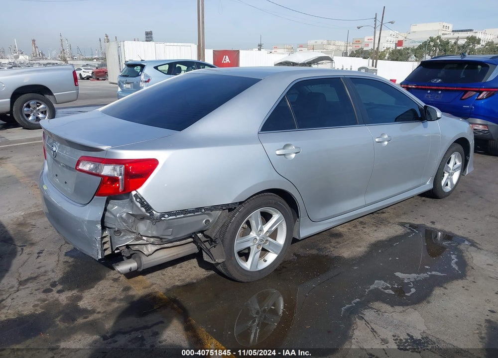 2012 TOYOTA CAMRY SE VIN: 4T1BF1FK9CU167908