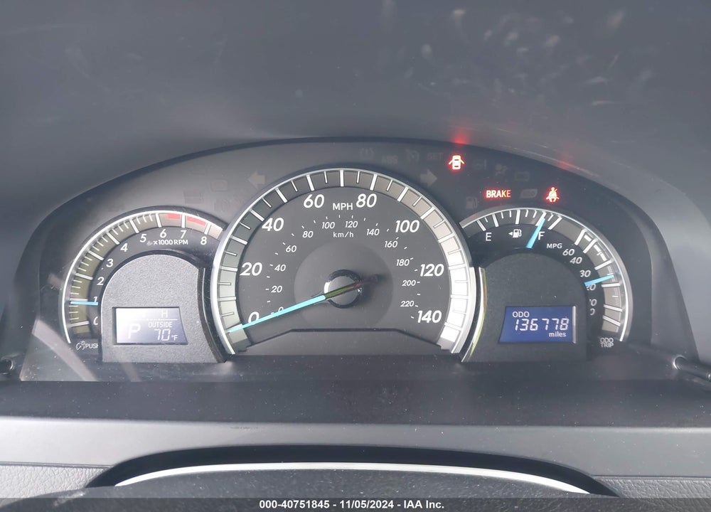 2012 TOYOTA CAMRY SE VIN: 4T1BF1FK9CU167908