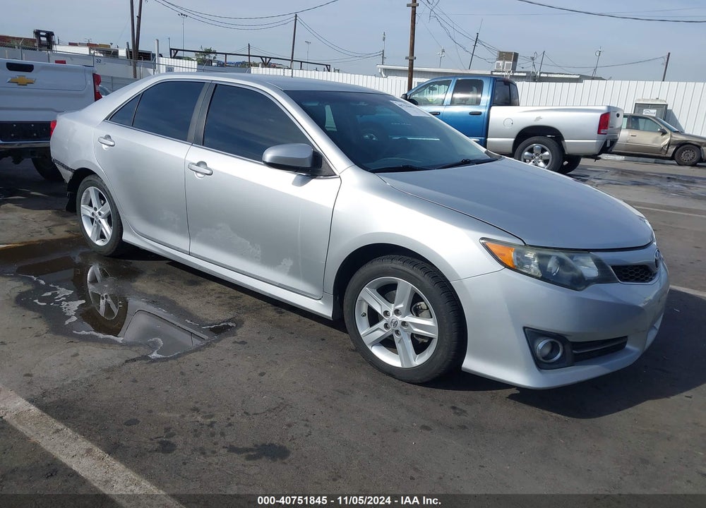 2012 TOYOTA CAMRY SE VIN: 4T1BF1FK9CU167908