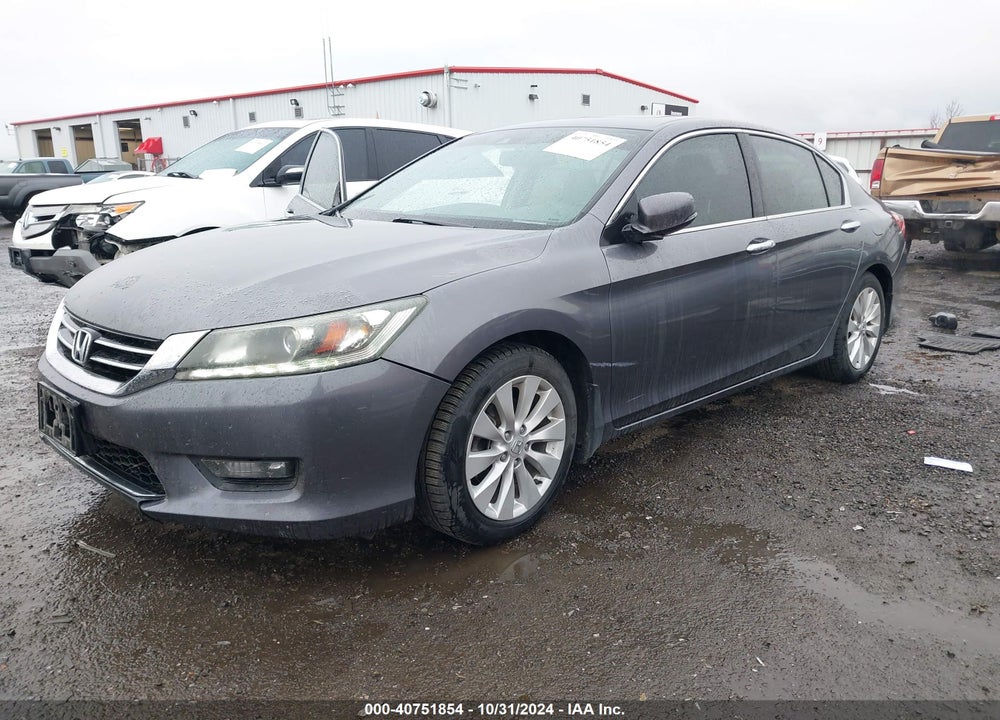 2014 HONDA ACCORD EX-L V-6 VIN: 1HGCR3F82EA040505