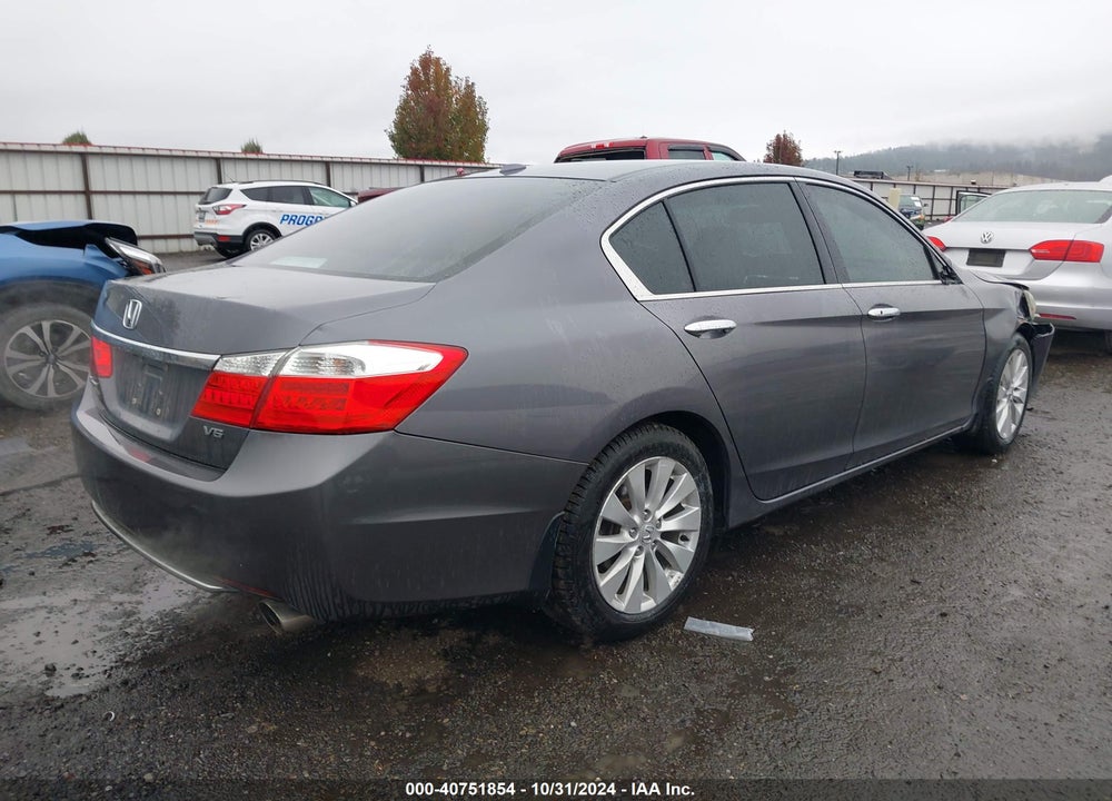 2014 HONDA ACCORD EX-L V-6 VIN: 1HGCR3F82EA040505