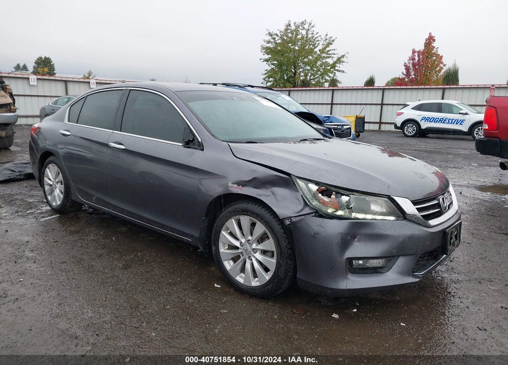 2014 HONDA ACCORD EX-L V-6 VIN: 1HGCR3F82EA040505