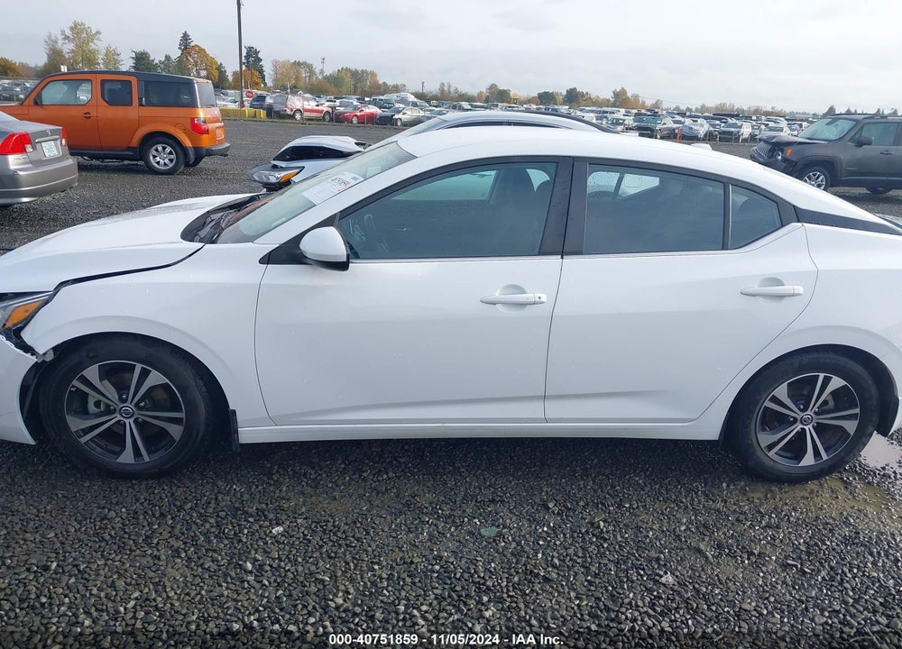 2021 NISSAN SENTRA SV XTRONIC CVT VIN: 3N1AB8CV7MY226037