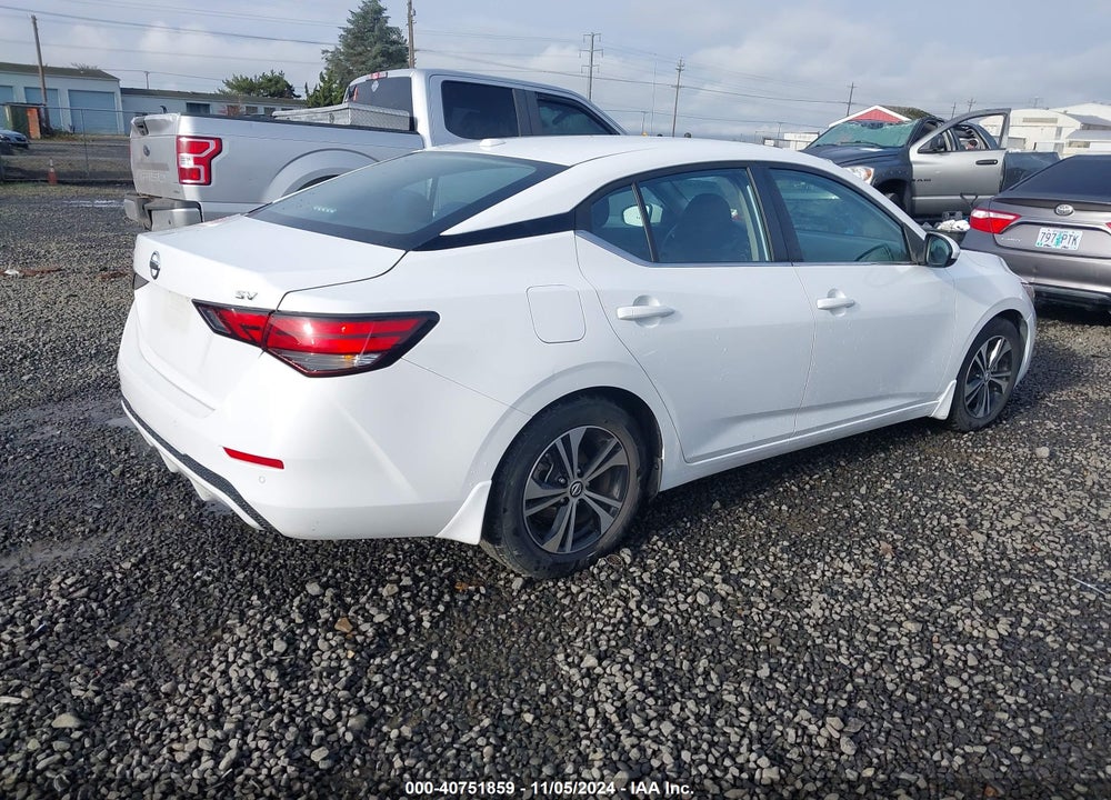 2021 NISSAN SENTRA SV XTRONIC CVT VIN: 3N1AB8CV7MY226037