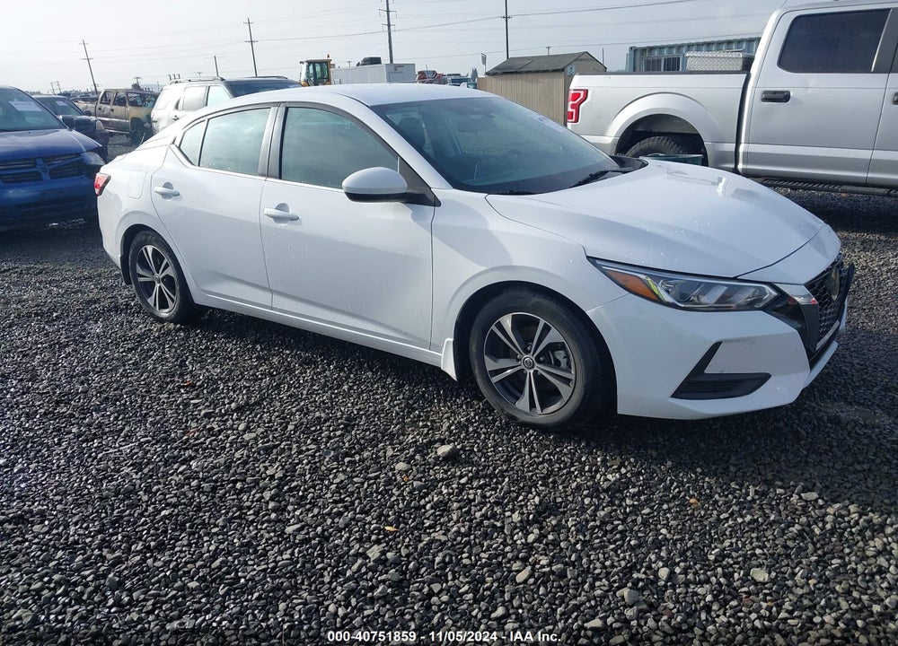 2021 NISSAN SENTRA SV XTRONIC CVT VIN: 3N1AB8CV7MY226037