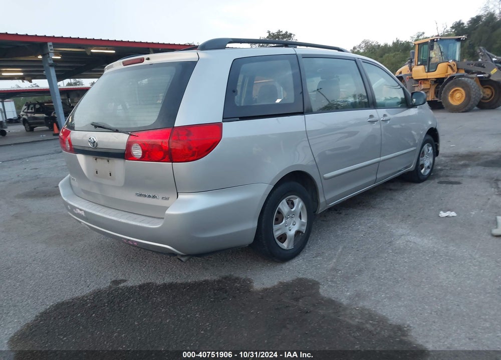 2009 TOYOTA SIENNA CE VIN: 5TDZK23C69S266748