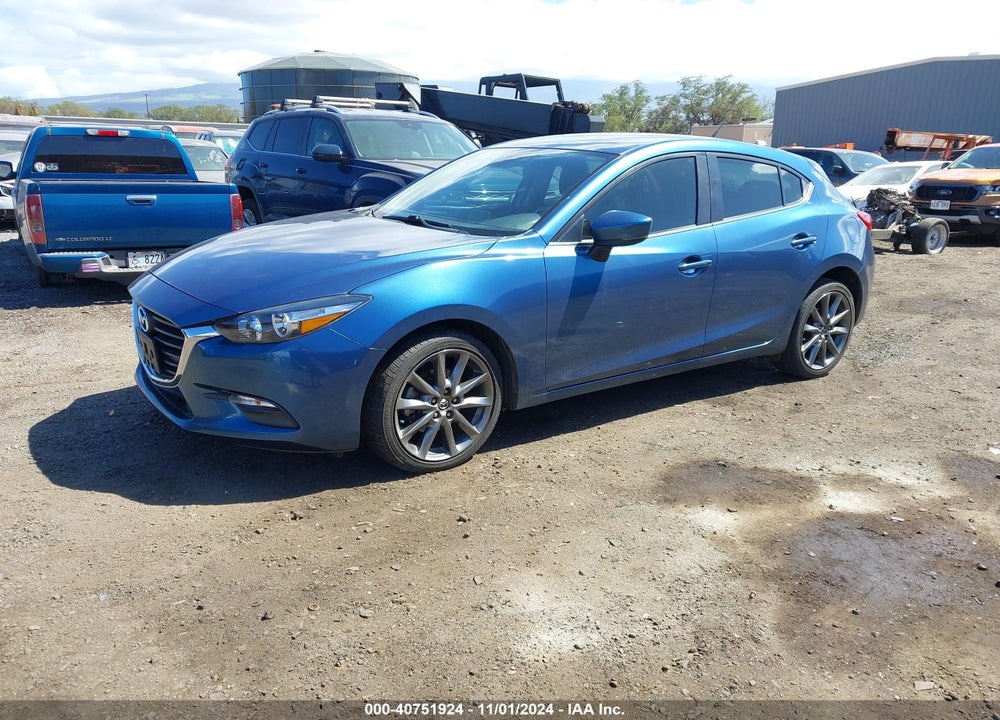 2018 MAZDA 3 TOURING VIN: 3MZBN1L3XJM268572