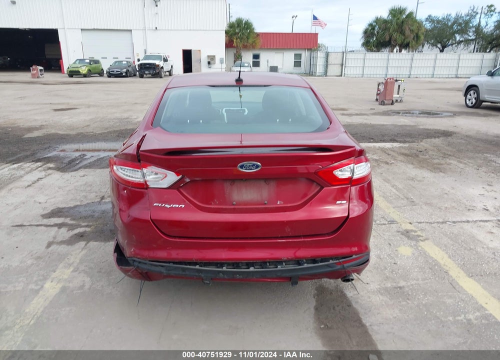 2015 FORD FUSION SE VIN: 1FA6P0H76F5123262