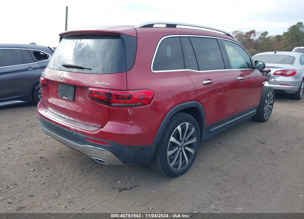 2020 MERCEDES-BENZ GLB 250 4MATIC VIN: W1N4M4HB4LW034875