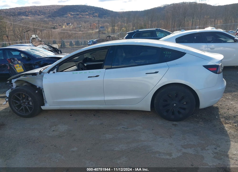 2023 TESLA MODEL 3 REAR-WHEEL DRIVE VIN: 5YJ3E1EA2PF544176