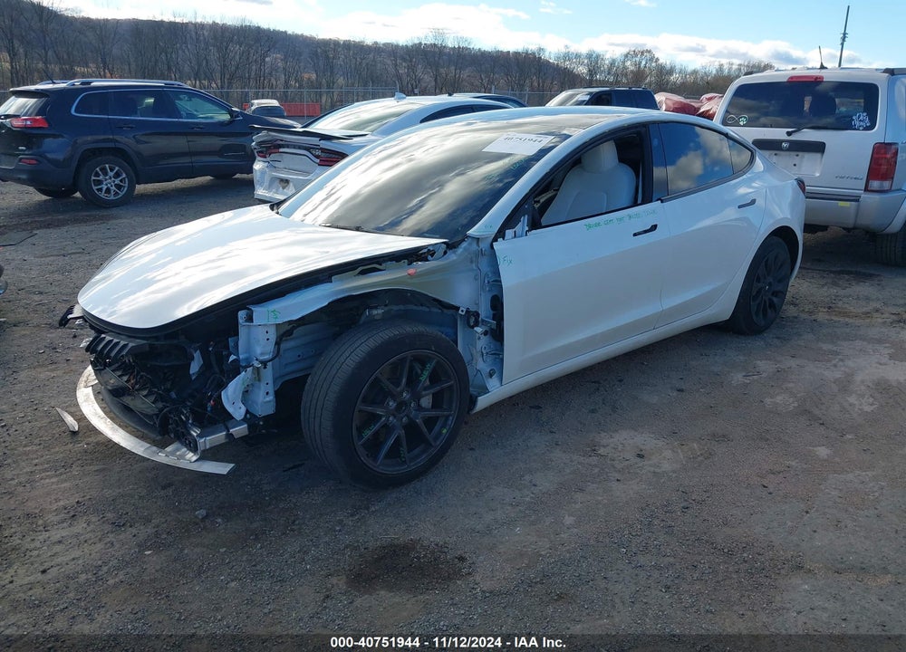 2023 TESLA MODEL 3 REAR-WHEEL DRIVE VIN: 5YJ3E1EA2PF544176