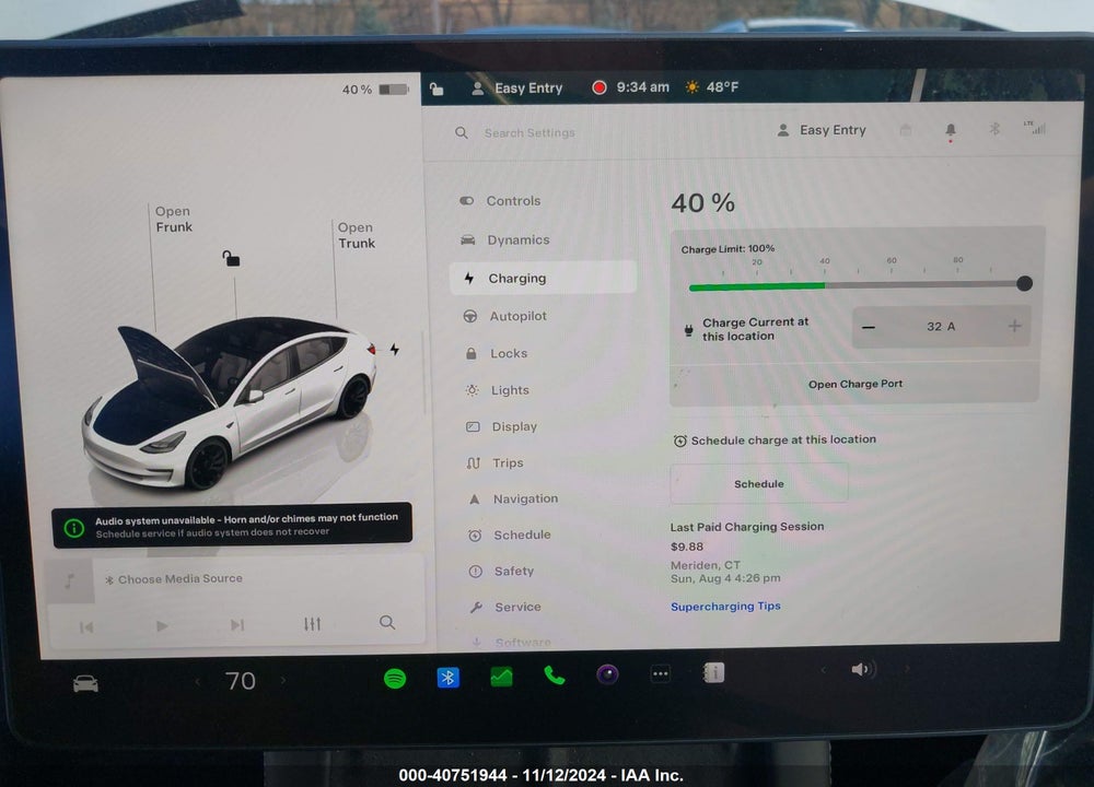 2023 TESLA MODEL 3 REAR-WHEEL DRIVE VIN: 5YJ3E1EA2PF544176