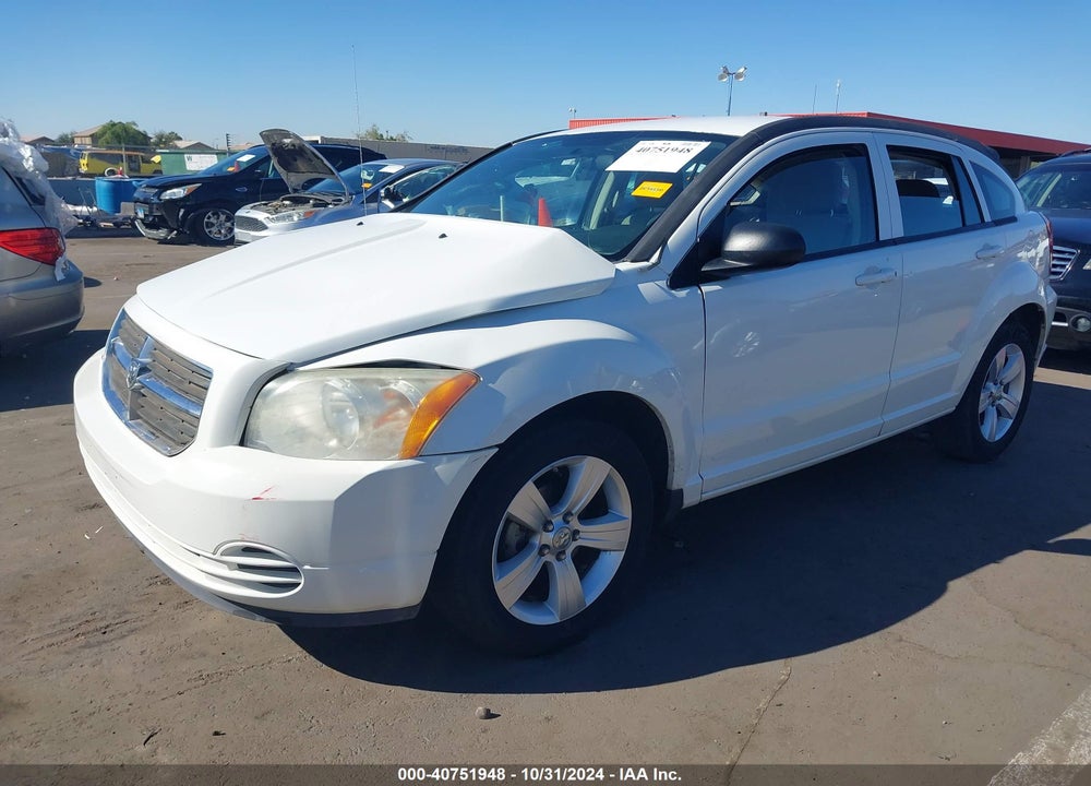 2010 DODGE CALIBER SXT VIN: 1B3CB4HA0AD586075