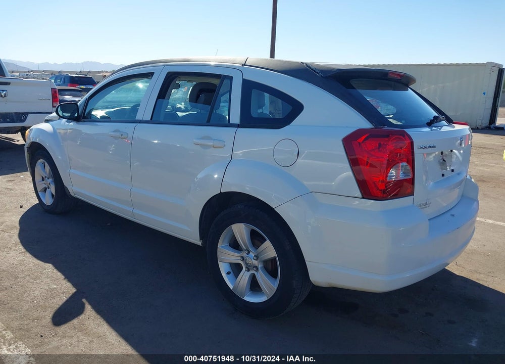 2010 DODGE CALIBER SXT VIN: 1B3CB4HA0AD586075