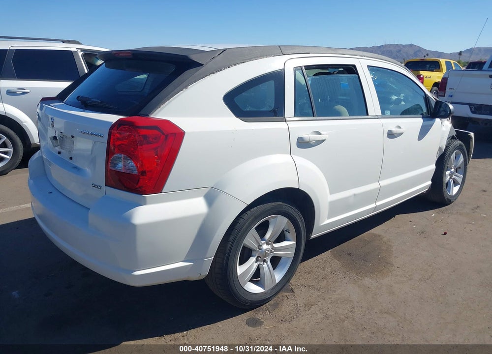 2010 DODGE CALIBER SXT VIN: 1B3CB4HA0AD586075