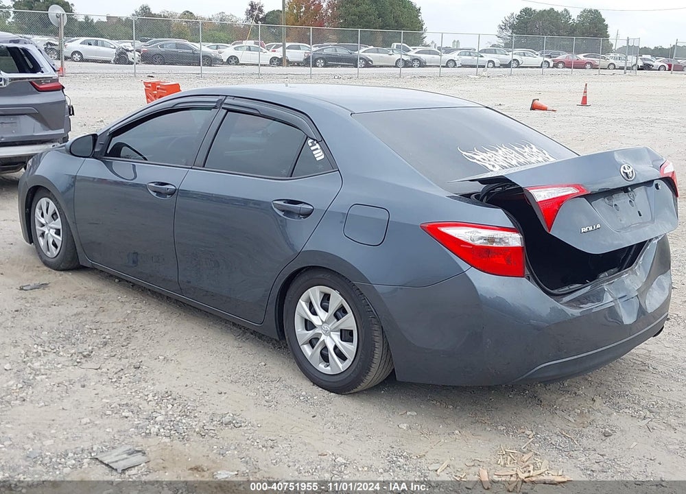 2015 TOYOTA COROLLA L VIN: 2T1BURHE2FC382810
