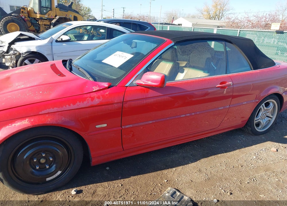 2002 BMW 330CI VIN: WBABS53472JU91370