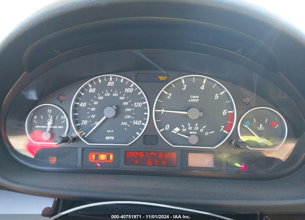 2002 BMW 330CI VIN: WBABS53472JU91370