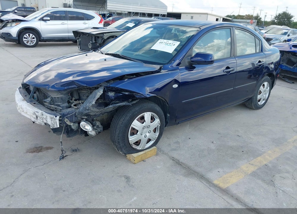 2008 MAZDA 3 I SPORT VIN: JM1BK32F481172320