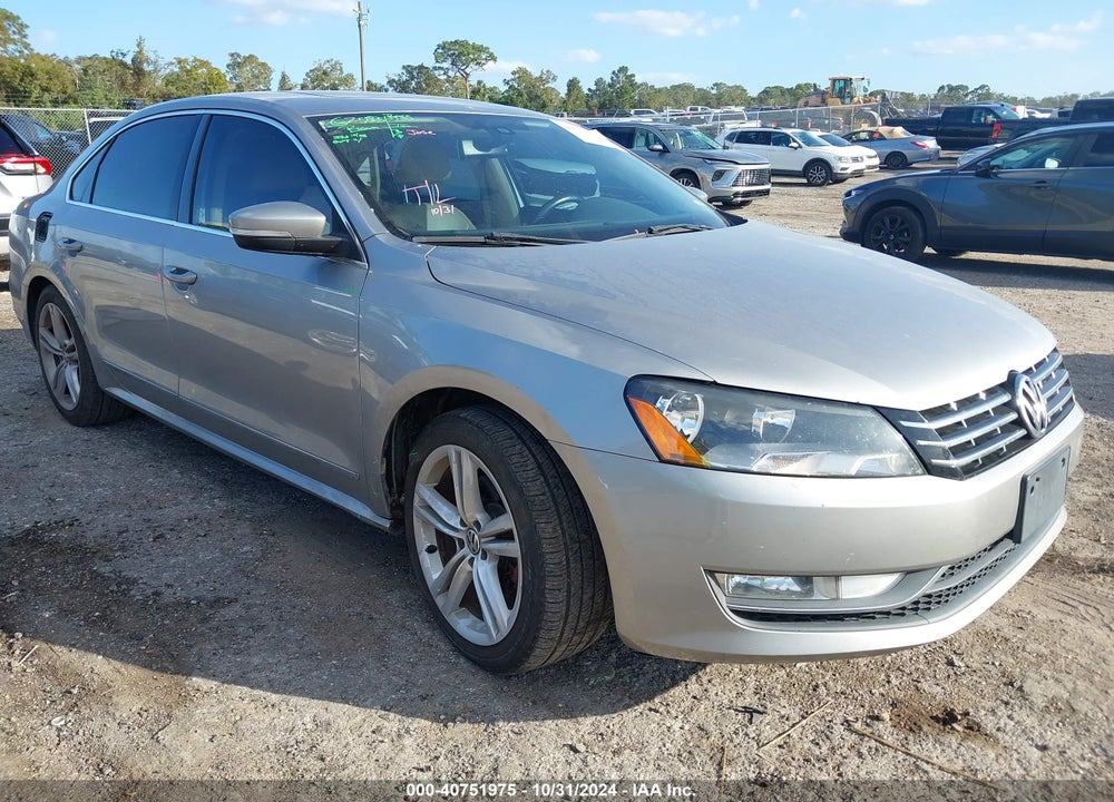 2013 VOLKSWAGEN PASSAT 2.0L TDI SEL PREMIUM VIN: 1VWCN7A34DC060252