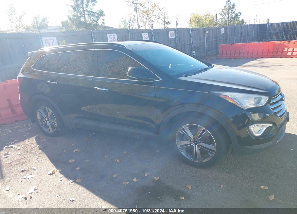2014 HYUNDAI SANTA FE LIMITED VIN: KM8SRDHFXEU068431