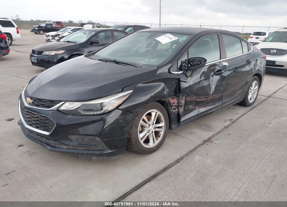 2016 CHEVROLET CRUZE LT AUTO VIN: 1G1BE5SM4G7310234