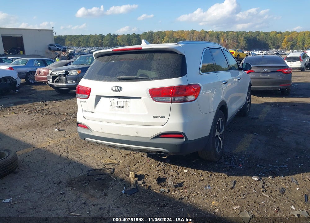 2017 KIA SORENTO 3.3L EX VIN: 5XYPH4A53HG305099
