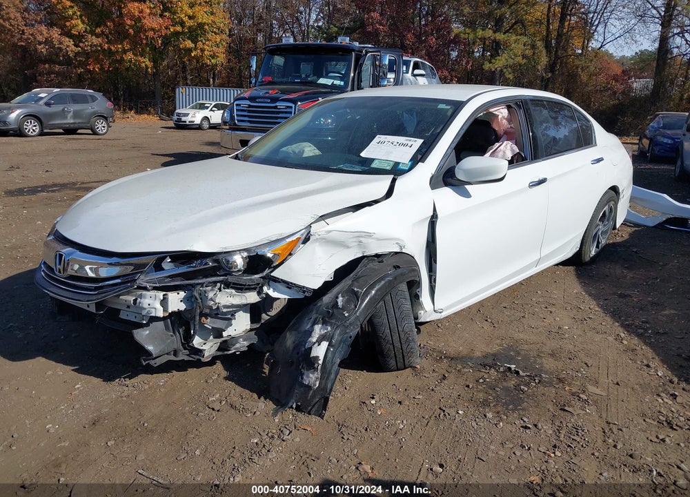 2017 HONDA ACCORD LX VIN: 1HGCR2F3XHA185861