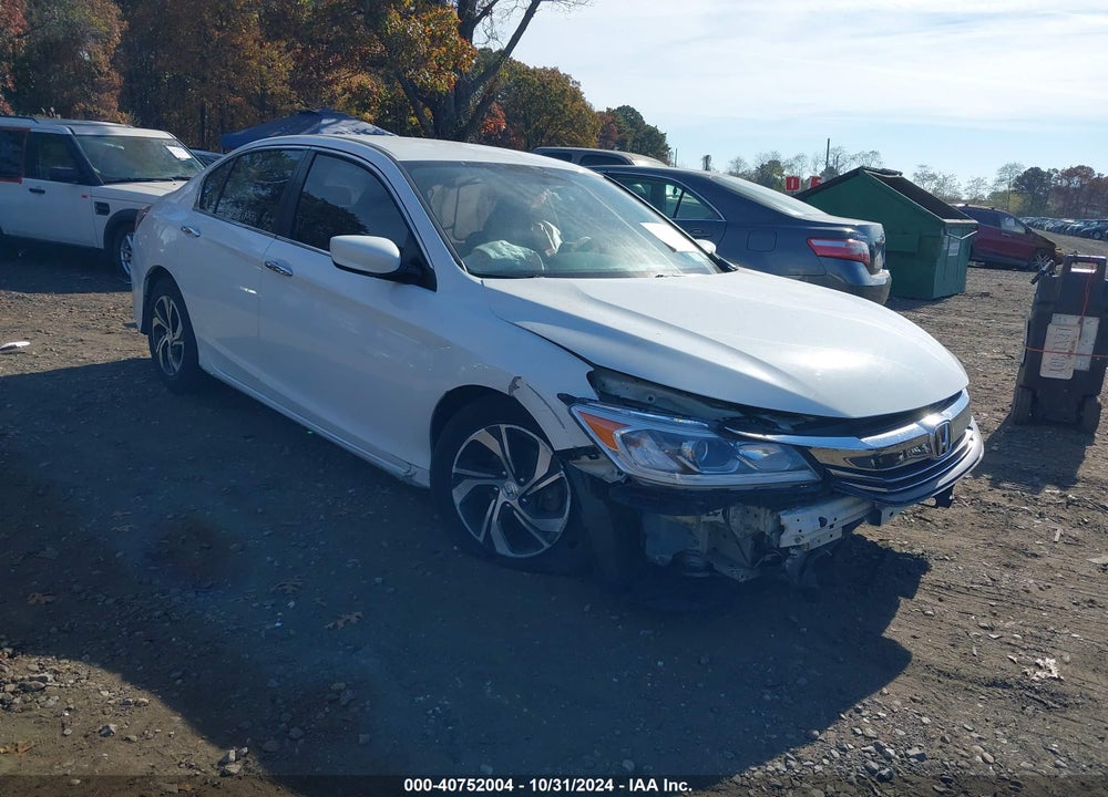 2017 HONDA ACCORD LX VIN: 1HGCR2F3XHA185861