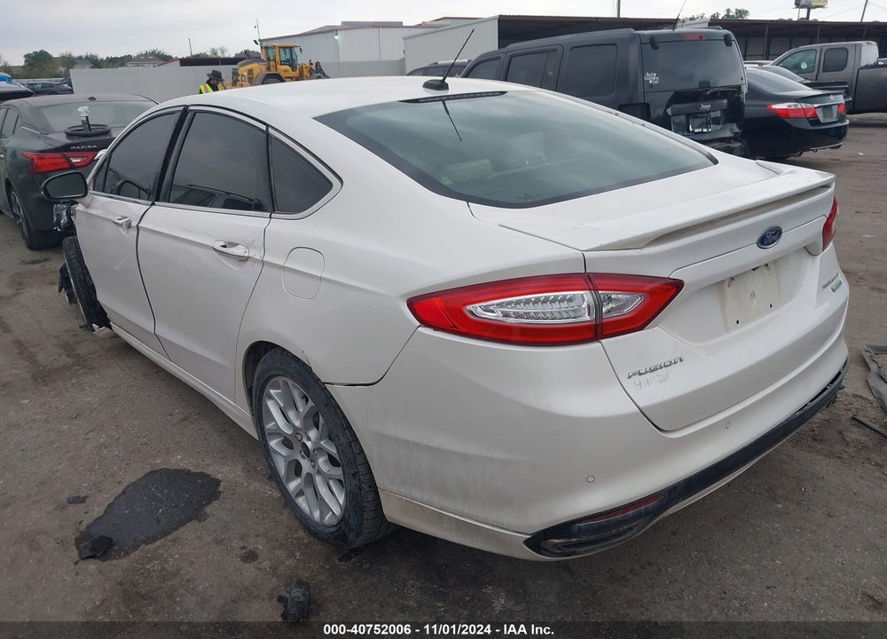 2014 FORD FUSION TITANIUM VIN: 3FA6P0K97ER252214