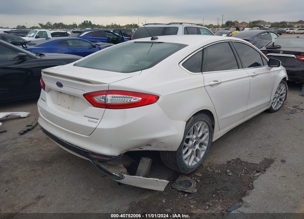 2014 FORD FUSION TITANIUM VIN: 3FA6P0K97ER252214