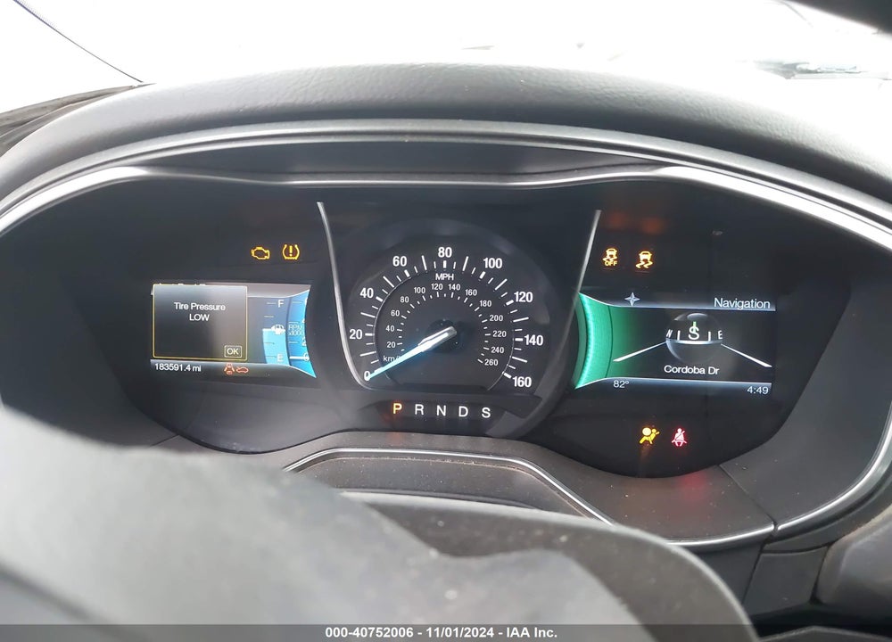 2014 FORD FUSION TITANIUM VIN: 3FA6P0K97ER252214