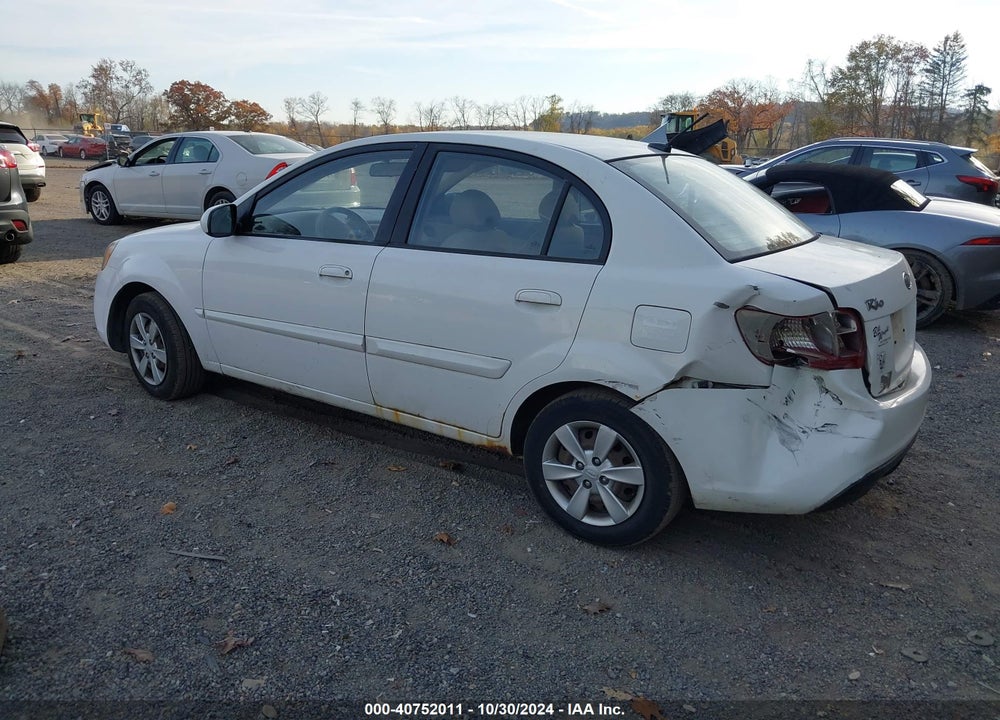 2011 KIA RIO LX VIN: KNADH4A37B6734819
