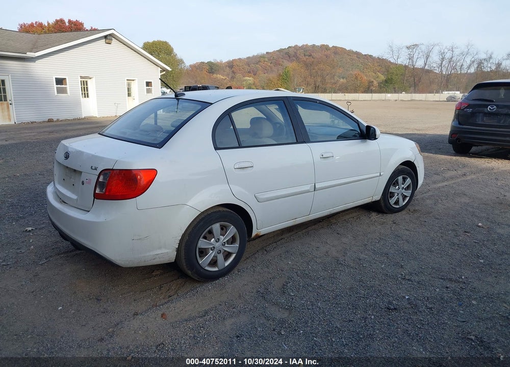 2011 KIA RIO LX VIN: KNADH4A37B6734819
