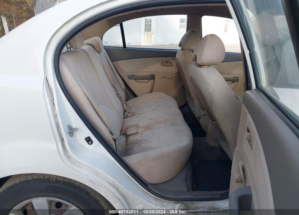 2011 KIA RIO LX VIN: KNADH4A37B6734819