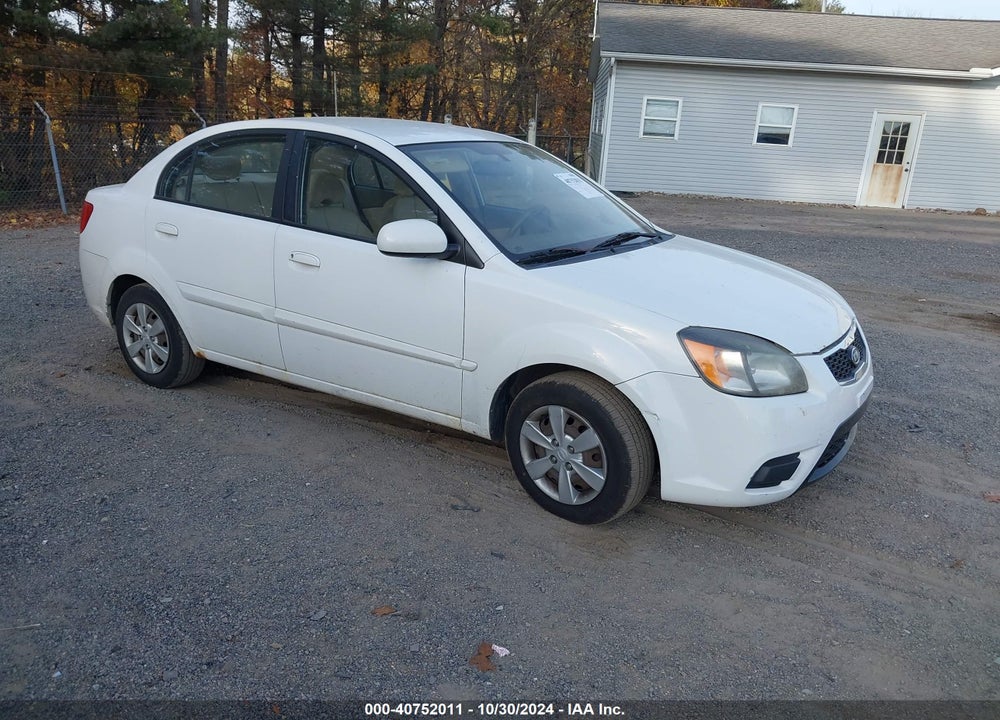 2011 KIA RIO LX VIN: KNADH4A37B6734819
