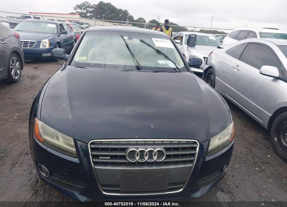 2011 AUDI A5 2.0T PREMIUM VIN: WAULFAFR6BA081782